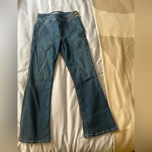 FRAME cropped flare jeans